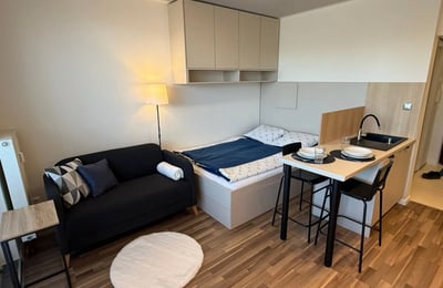 Rent of a modern furnished studio, Bratislava-Petržalka, Slovakia